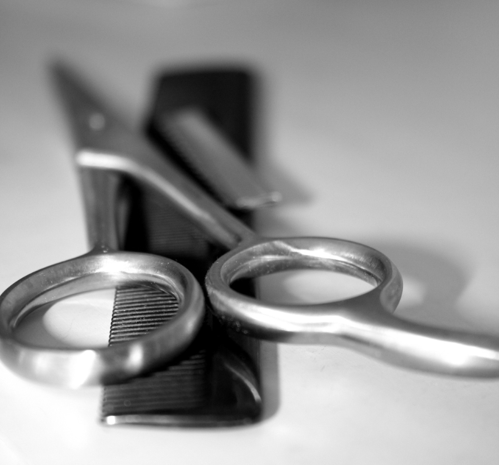 Scissor work on top